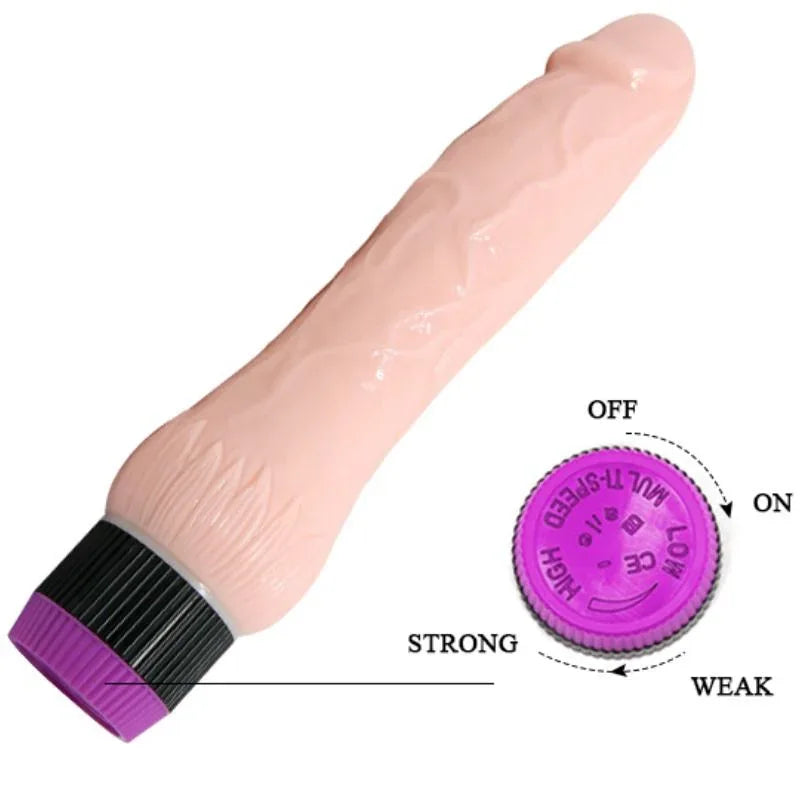 BAILE - ADOUR CLUB REALISTISCHER VIBRATOR BREITE BASIS 22 CM - Vanelion Paradise
