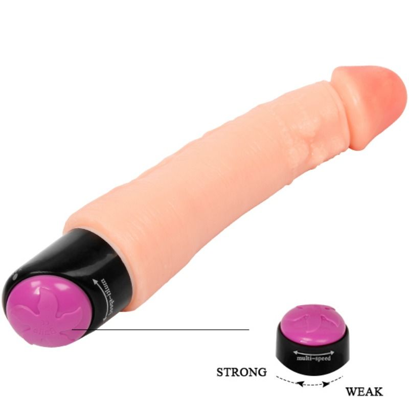 BAILE - FLEXIBLER REALISTISCHER VIBRATOR 25 CM