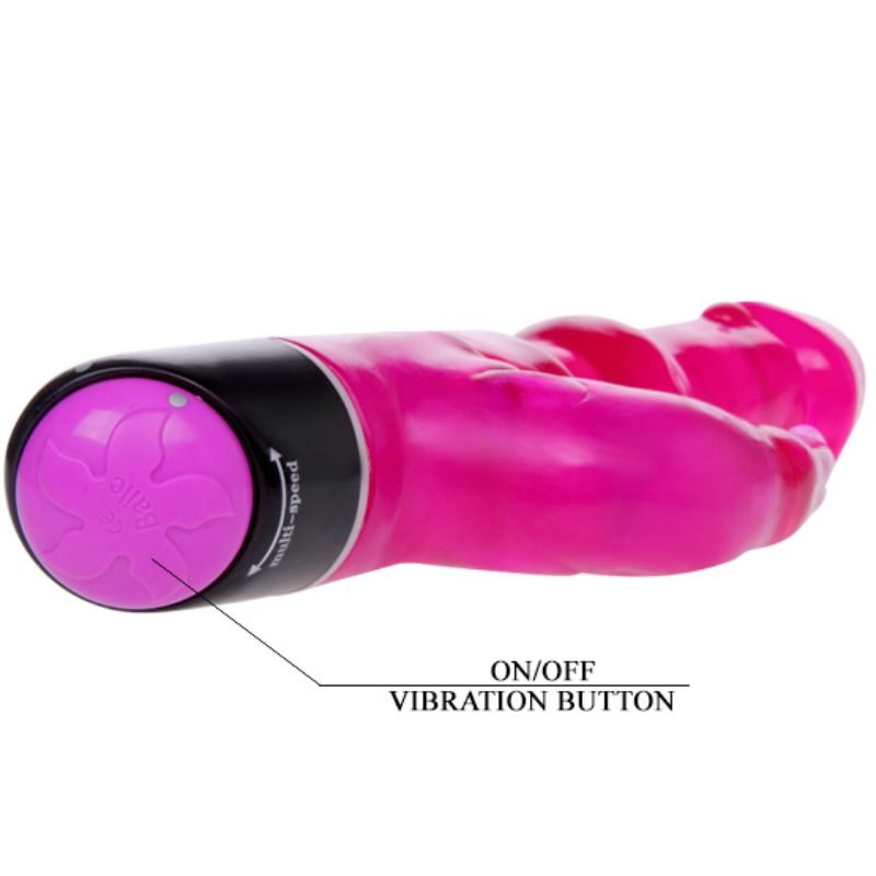 BAILE - WAVES OF PLEASURE FANTASY VIBRATOR MIT KANINCHEN 23 CM