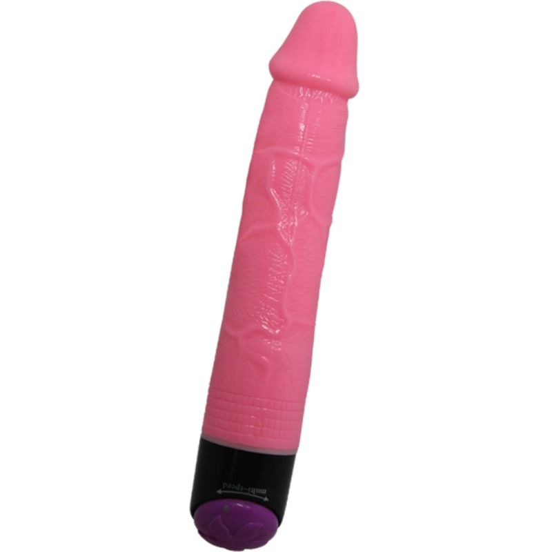 BAILE - BUNTER SEX REALISTISCHER VIBRATOR ROSA 23 CM