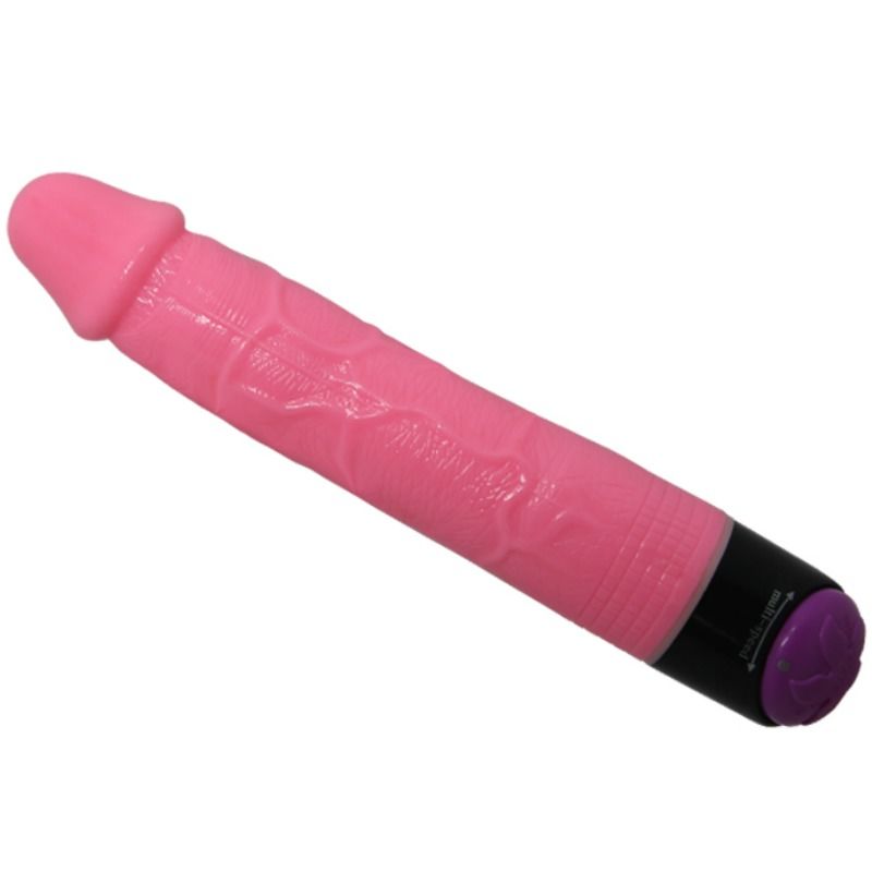 BAILE - BUNTER SEX REALISTISCHER VIBRATOR ROSA 23 CM