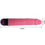 BAILE - BUNTER SEX REALISTISCHER VIBRATOR ROSA 23 CM - Vanelion Paradise