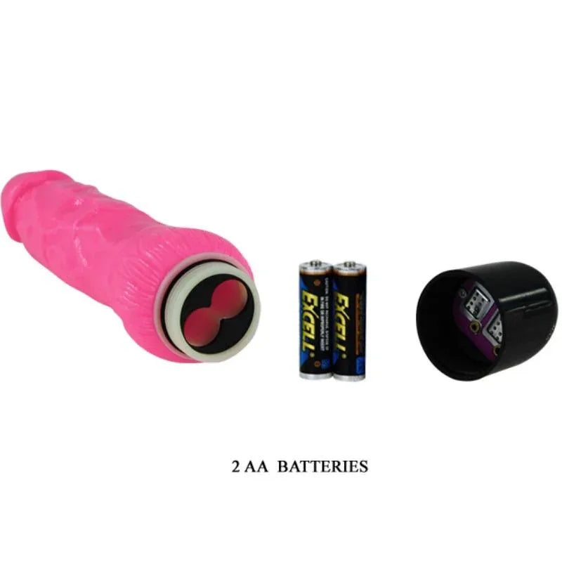 BAILE - BUNTER SEX REALISTISCHER VIBRATOR ROSA 24 CM - Vanelion Paradise