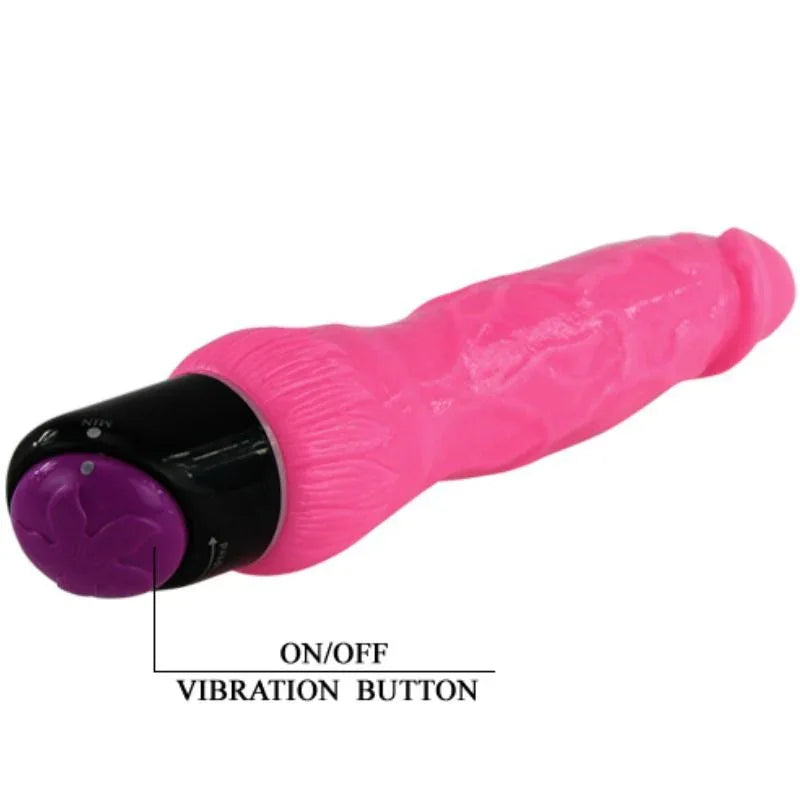 BAILE - BUNTER SEX REALISTISCHER VIBRATOR ROSA 24 CM - Vanelion Paradise