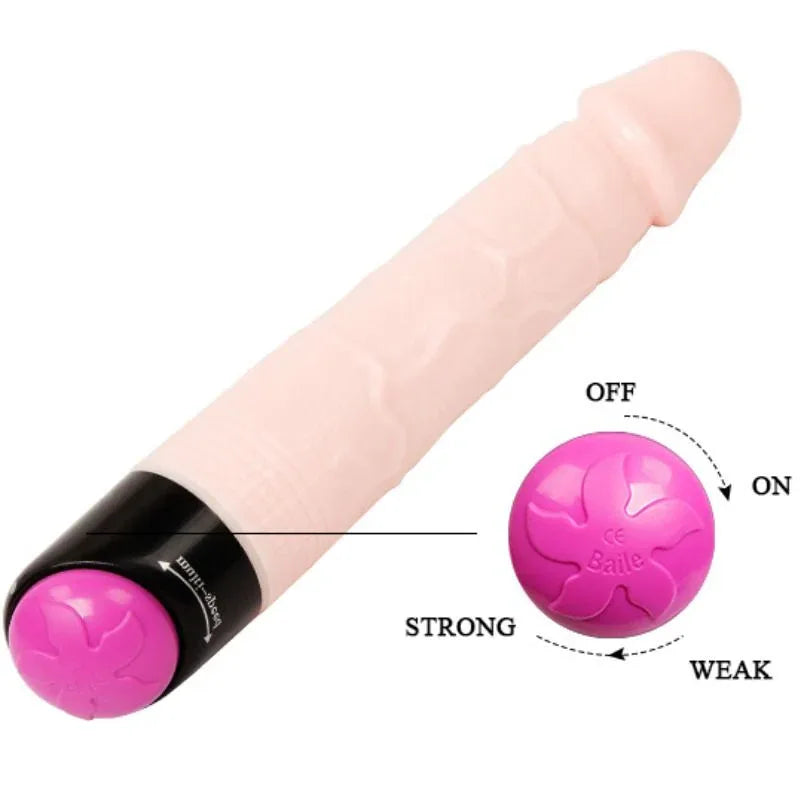 BAILE - BUNTE SEX VIBRATION UND ROTATION 24 CM - Vanelion Paradise