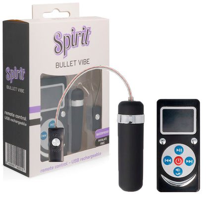 SPIRIT - VIBRATIONSKUGEL PREMIUM SCHWARZ