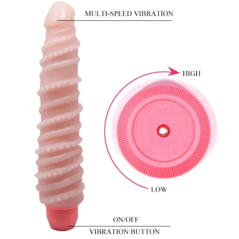 BAILE - FLEXI VIBE SENSUAL SPIRALVIBRATOR 19.5 CM - Vanelion Paradise