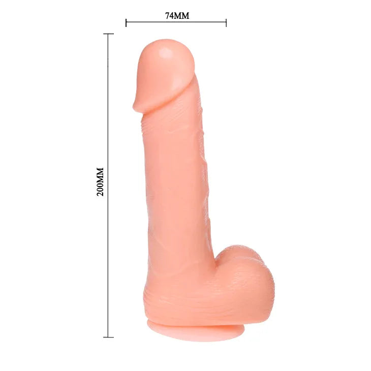 BAILE - REALISTISCHER DILDO DONG VIBRATION UND ROTATION 20 CM - Vanelion Paradise