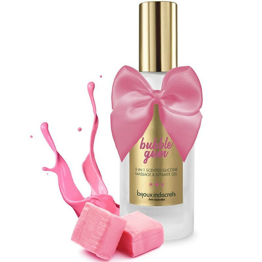 BIJOUX - BUBBLE GUM GEL 2 IN 1 SILIKON ERDBEERKUMMI 100 ML