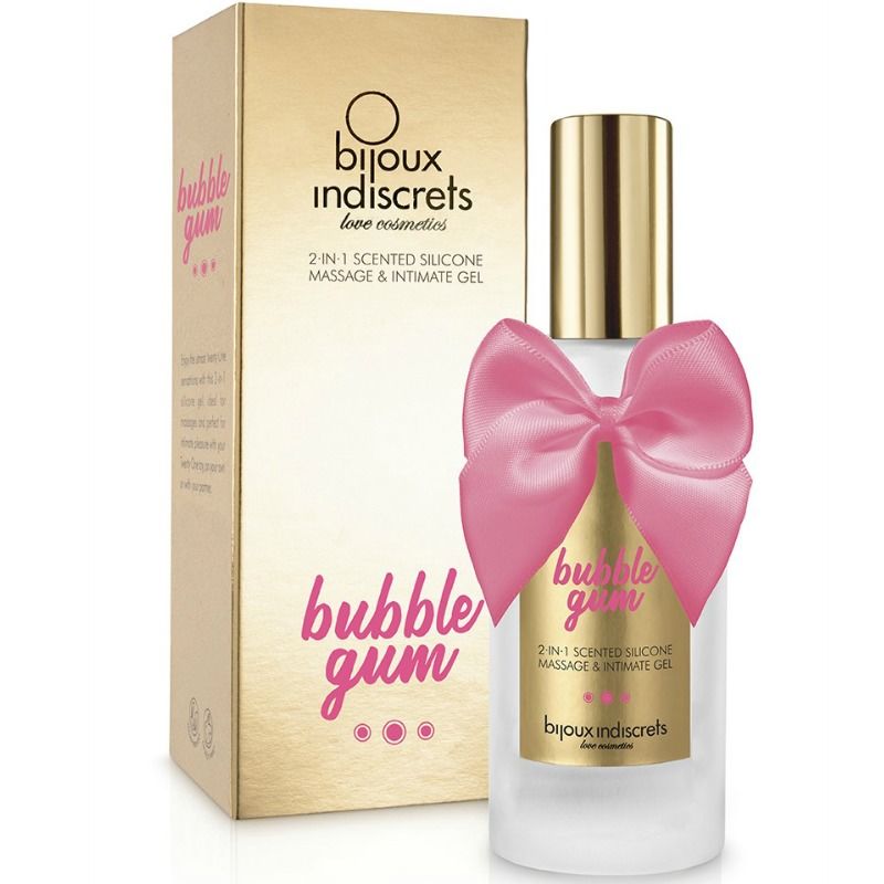 BIJOUX - BUBBLE GUM GEL 2 IN 1 SILIKON ERDBEERKUMMI 100 ML