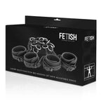 FETISH SUBMISSIVE - LUXUS-BETTBAND-SET MIT NEOPREN-FUTTER - Vanelion Paradise