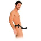 FETISH FANTASY SERIES - VIBRIERENDER HOHL-STRAP-ON FÜR SIE ODER IHN, SCHWARZ - Vanelion Paradise