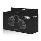 FETISH SUBMISSIVE – Vegane Lederhandschellen mit Neopren-Futter - Vanelion Paradise