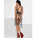 ME-SEDUCE - SCARLETT KLEIDEN LANG TRGERRIEMEN S/M - Vanelion Paradise