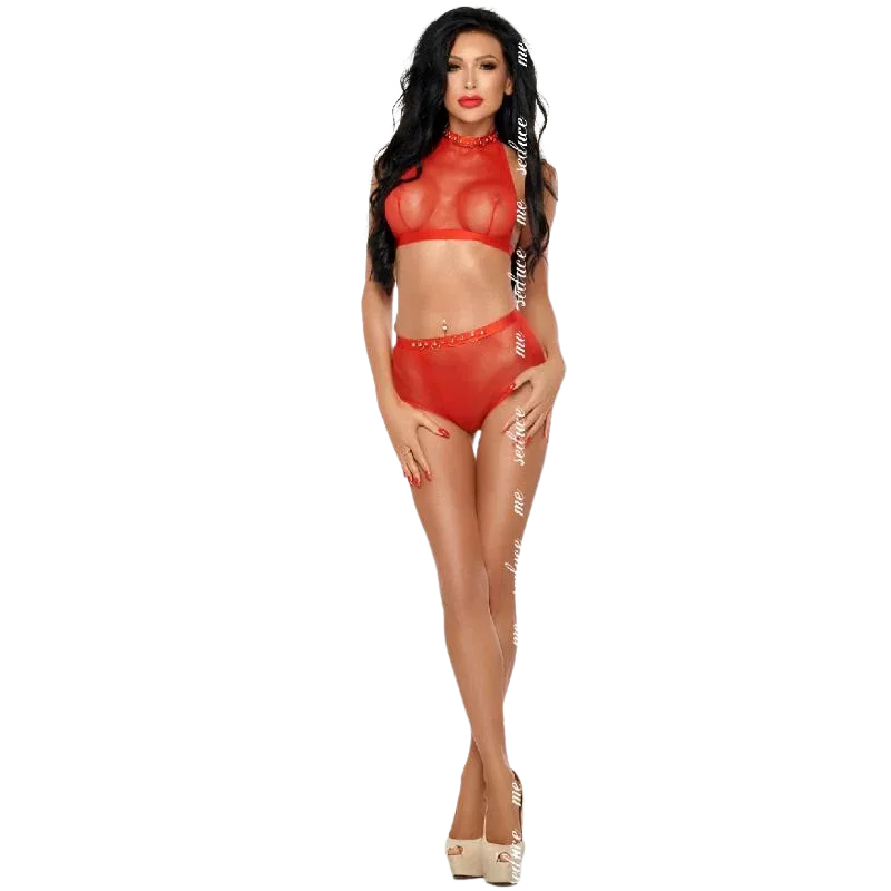 ME-SEDUCE - MONA SET ROT S/M - Vanelion Paradise