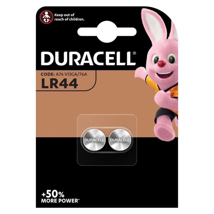 DURACELL - BATTERIE LR44 1,5V 2 EINHEITEN