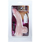 BAILE Realistischer Dildo mit Saugnapf – weiches TPR, Adern & Hoden - Vanelion Paradise