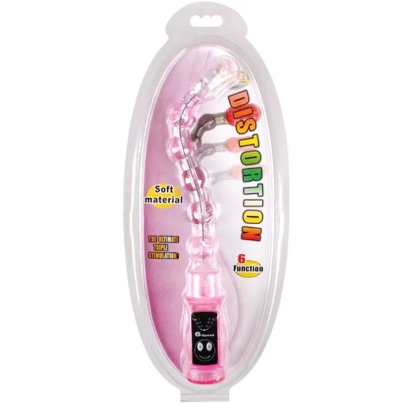 BAILE - DISTORTION DREIFACH ROSA STIMULATOR - Vanelion Paradise