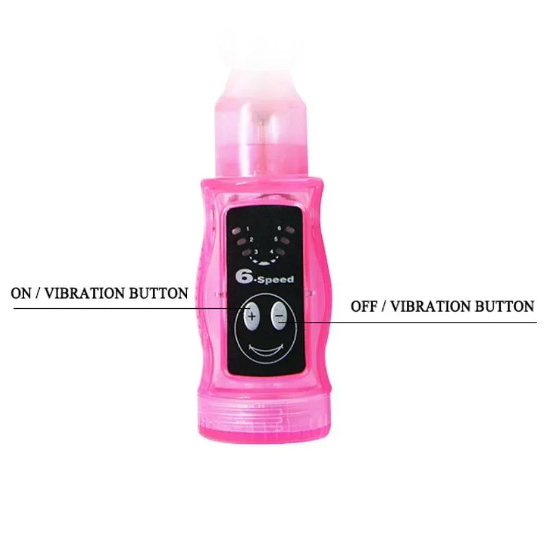 BAILE - DISTORTION DREIFACH ROSA STIMULATOR - Vanelion Paradise