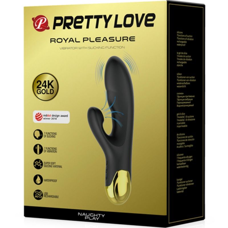 PRETTY LOVE - SMART NAUGHTY PLAY VIBRATION UND SAUGUNG