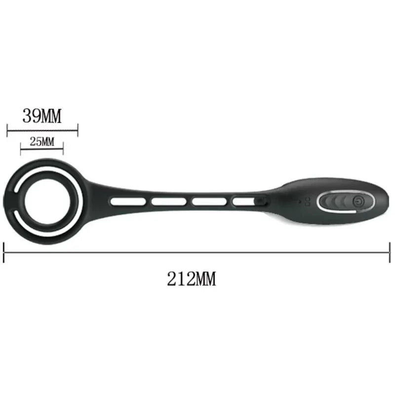 PRETTY LOVE - PENISRINGE MIT VIBRATOR-PLUG - Vanelion Paradise