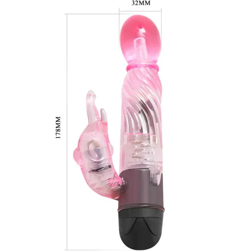 BAILE - GEBEN SIE IHNEN EINE ART LIEBHABERVIBRATOR MIT ROSA HASEN 10 MODI - Vanelion Paradise