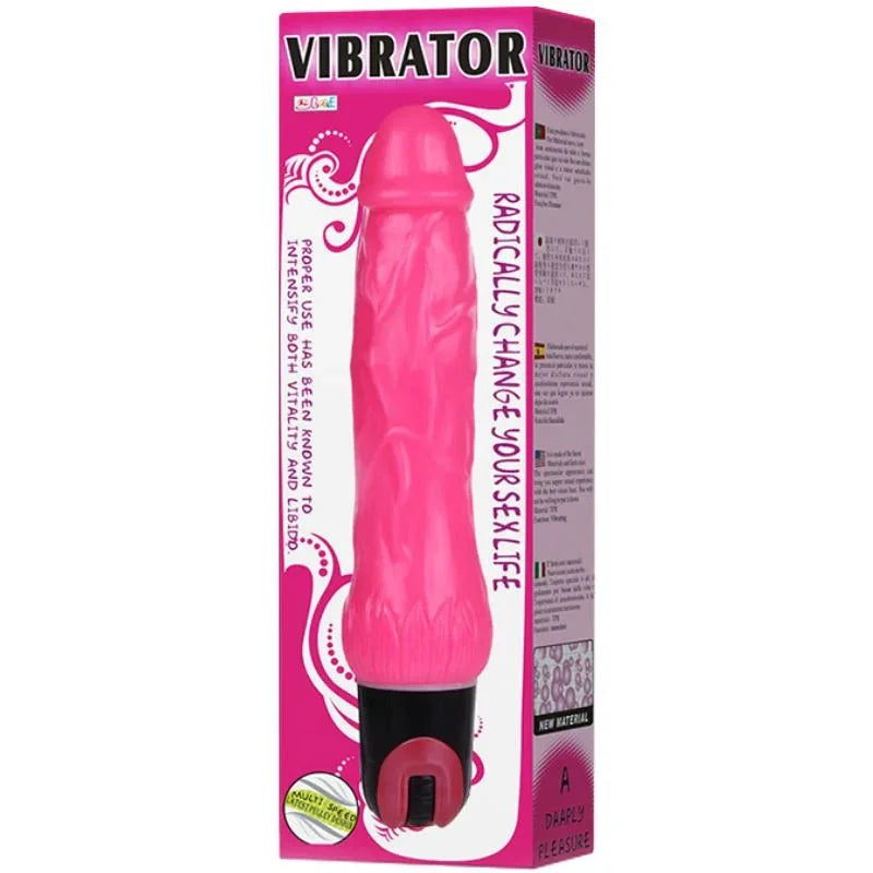 BAILE - VIBRATOR DAAPLY PLEASURE MULTISPEED ROSA - Vanelion Paradise