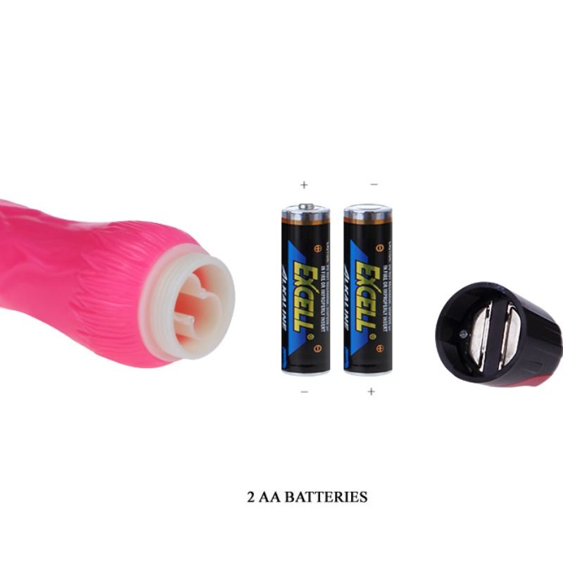 BAILE - VIBRATOR DAAPLY PLEASURE MULTISPEED ROSA