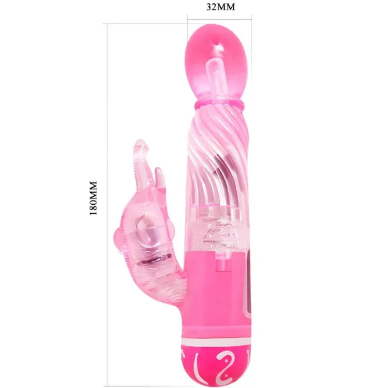 BAILE - MULTISPEEDVIBRATOR MIT ROSA STIMULATOR - Vanelion Paradise