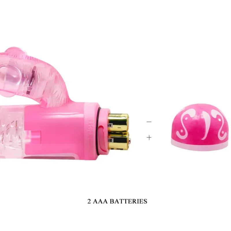 BAILE - MULTISPEEDVIBRATOR MIT ROSA STIMULATOR - Vanelion Paradise