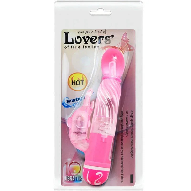 BAILE - MULTISPEEDVIBRATOR MIT ROSA STIMULATOR - Vanelion Paradise