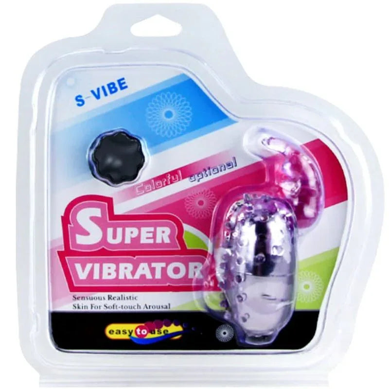 BAILE - SUPER VIBRATOR VIBRIERENDES EI MIT STIMULATOR - Vanelion Paradise