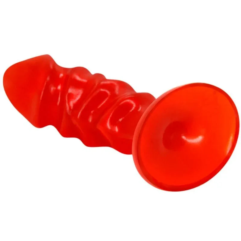 BAILE - UNISEX ANALPLUG MIT ROTEM SAUGNAPF - Vanelion Paradise