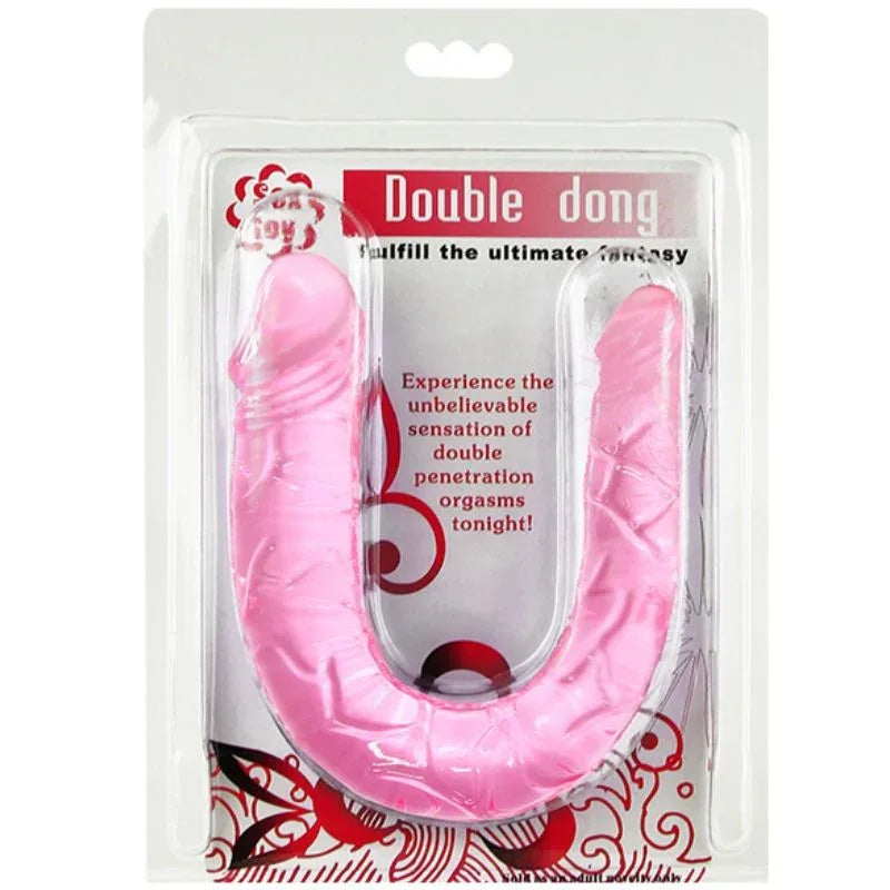 BAILE - DOPPEL DONG DOPPEL ROSA DILDO - Vanelion Paradise