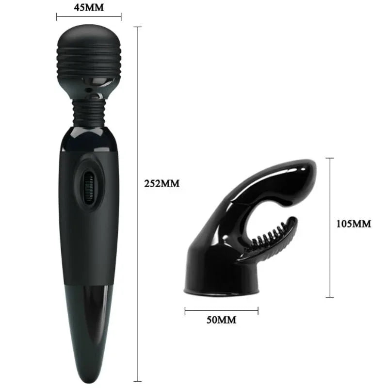 BAILE - SINNLICHER MASSAGER MIT AUSWECHSELBAREM KOPF - Vanelion Paradise