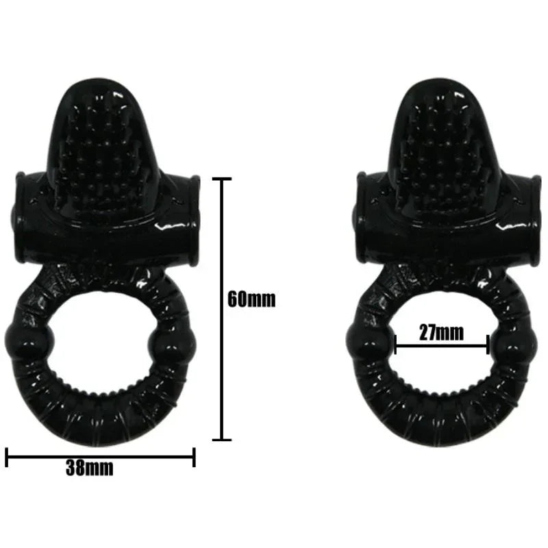BAILE - SWEET RING VIBRIERRING MIT TEXTURIERTEM KANINCHEN - Vanelion Paradise