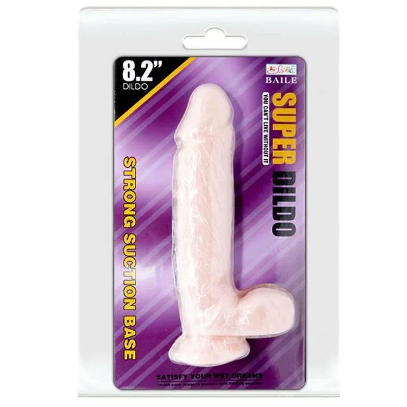 BAILE: Realistischer Dildo mit Saugnapf – weiches TPR, flexibel - Vanelion Paradise