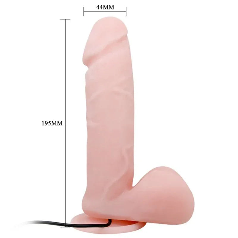 BAILE - OLIVER REALISTISCHER VIBRATOR MIT ROTATIONSFUNKTION - Vanelion Paradise