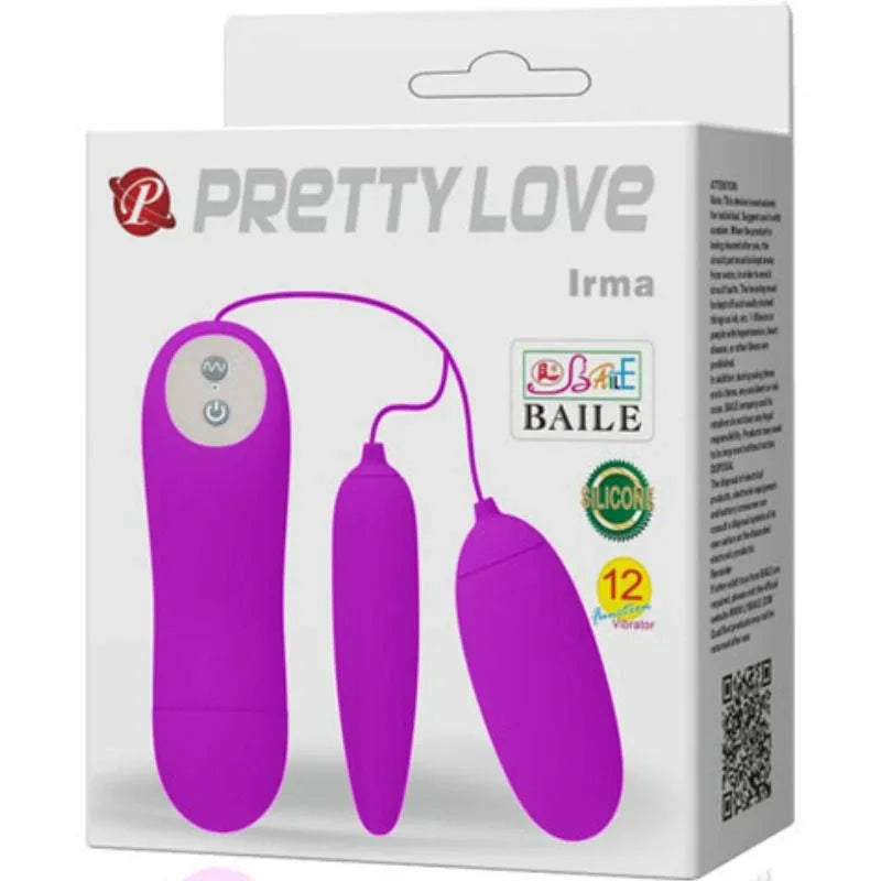 PRETTY LOVE - IRMA DOPPELVIBRIERENDES EI - Vanelion Paradise