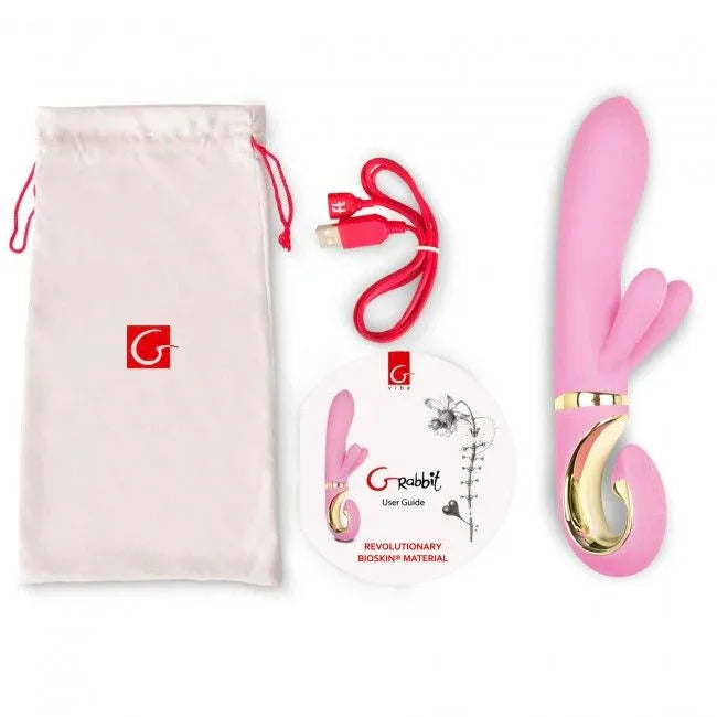 G-VIBE - G-RABBIT ROSA RAMPANT BUNNY VIBRATOR - Vanelion Paradise