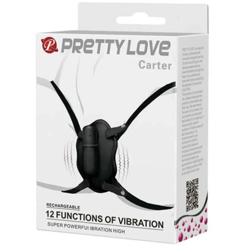 PRETTY LOVE - STRAP-ON MIT CARTER VIBRIERENDER BULLET - Vanelion Paradise