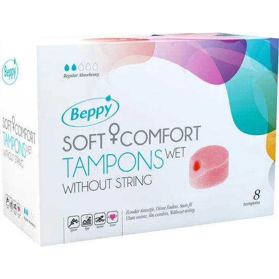 BEPPY - SOFT COMFORT TAMPONS NASS 8 EINHEITEN - Vanelion Paradise