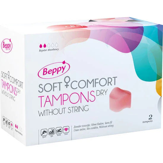 BEPPY - SOFT-COMFORT TAMPONS DRY 2 STÜCK - Vanelion Paradise