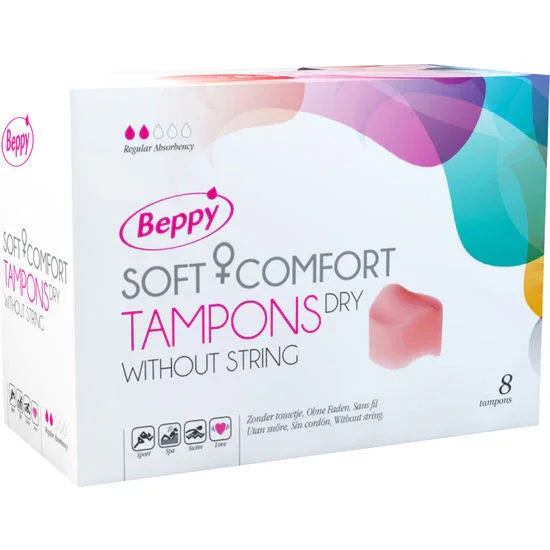 BEPPY - SOFT-COMFORT TAMPONS TROCKEN 8 EINHEITEN - Vanelion Paradise