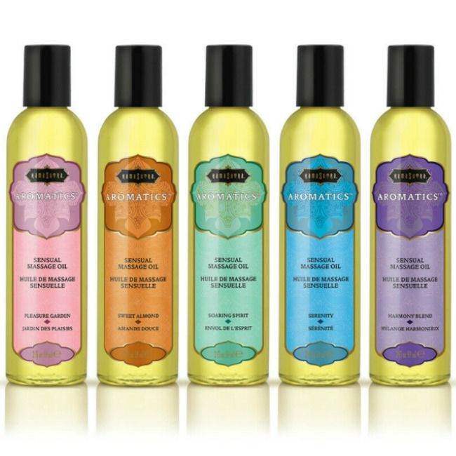 KAMASUTRA - SET 15 MASSAGEÖLE + DISPLAYBOX - Vanelion Paradise