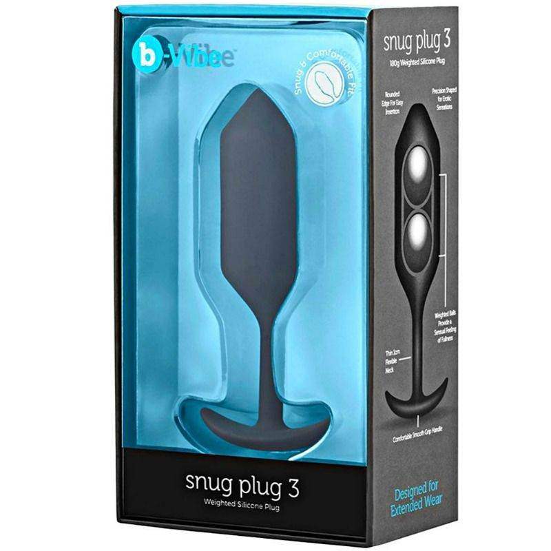 B-VIBE - PLUG ANAL SNUG PLUG 3 - Vanelion Paradise