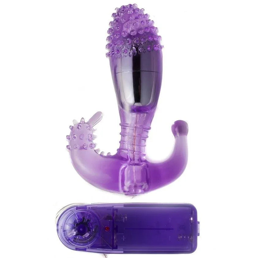 BAILE - FLIEDERFARBENER VAGINAL UND ANALSTIMULATOR MIT VIBRATION - Vanelion Paradise