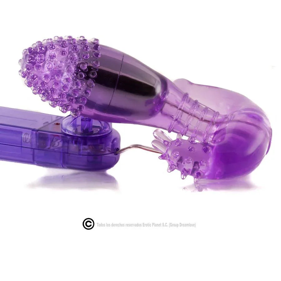 BAILE - FLIEDERFARBENER VAGINAL UND ANALSTIMULATOR MIT VIBRATION - Vanelion Paradise