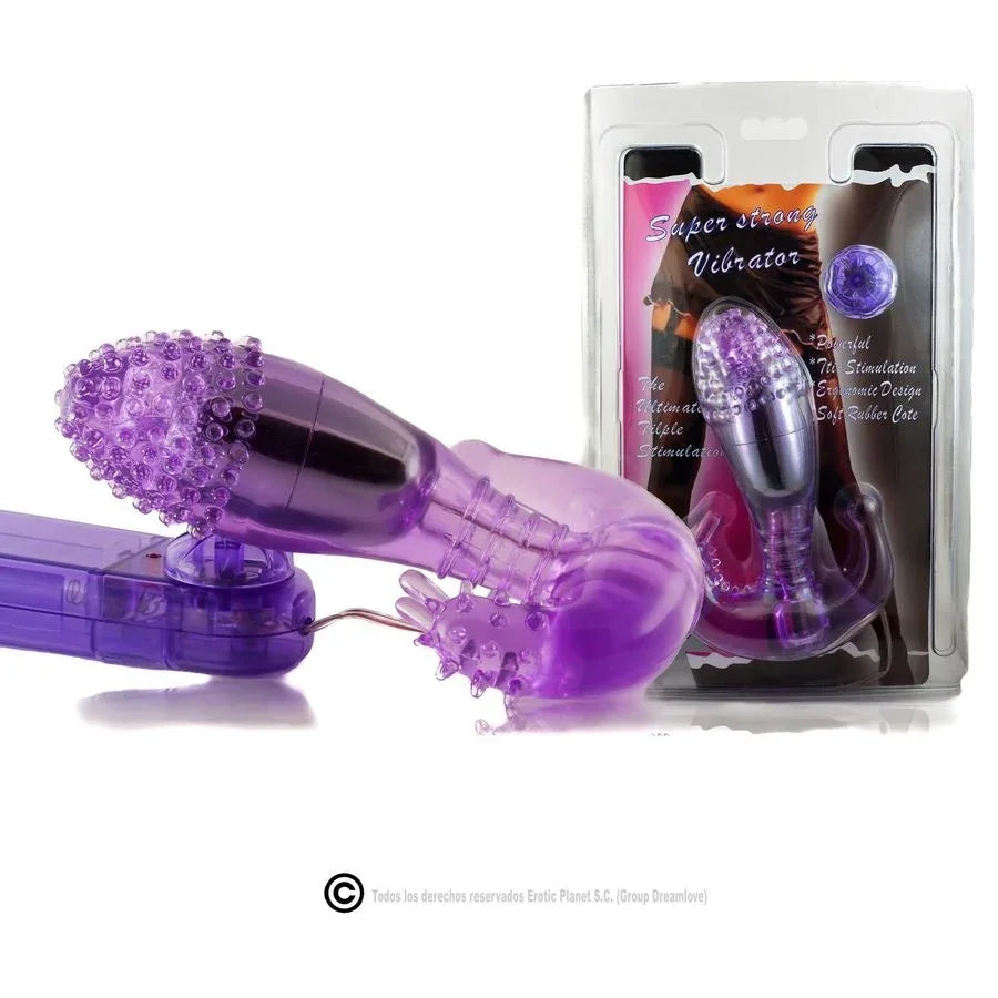 BAILE - FLIEDERFARBENER VAGINAL UND ANALSTIMULATOR MIT VIBRATION - Vanelion Paradise