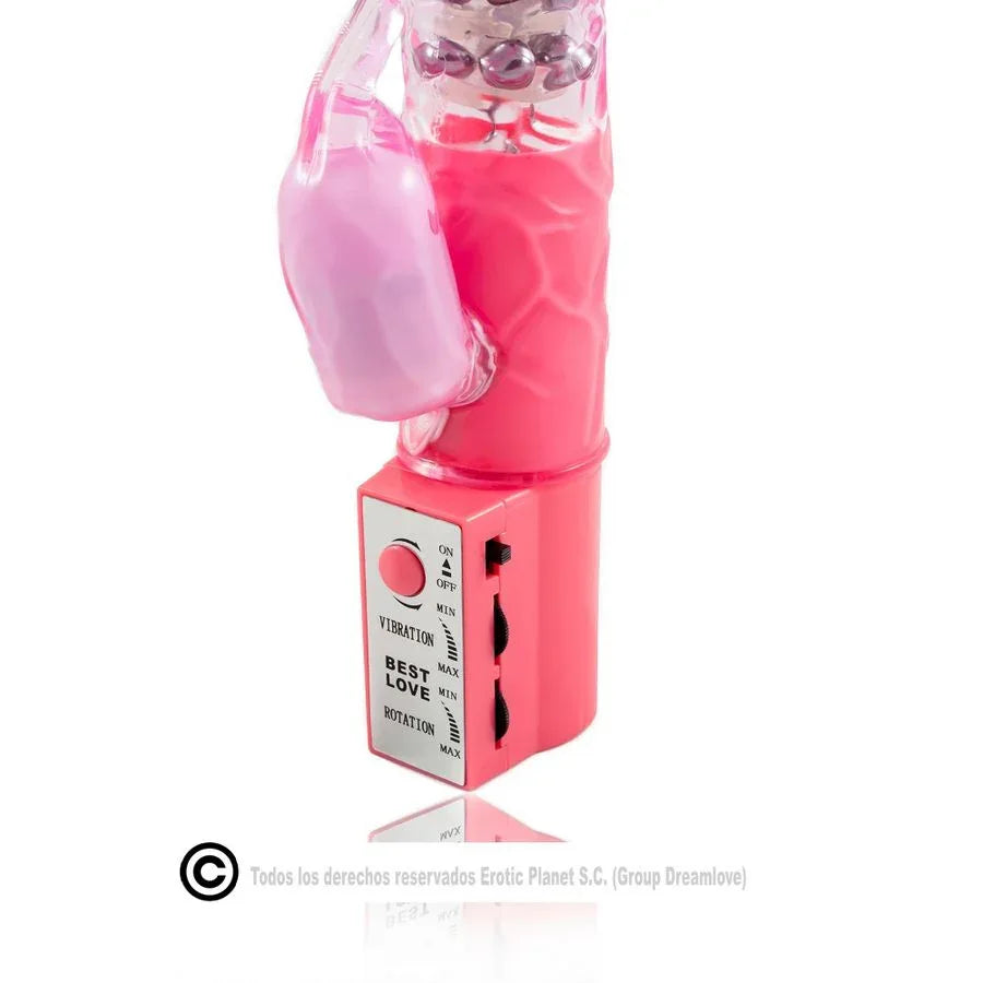 BAILE - ROSA KANINCHEN-ROTATOR MIT SUPERSTIMULATOR - Vanelion Paradise